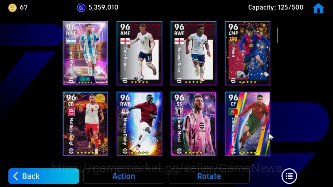 eFootball Accounts Android|Epic Steven Gerrard,Gabriel Batistuta,Hide image 6