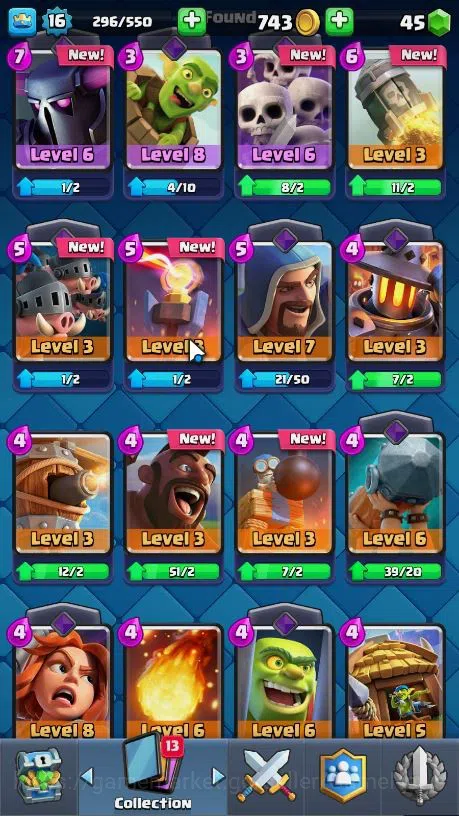 Clash Royale Accounts Lvl 16|Trophy 2013|KTL 6|Best Starter Account|Card image 11