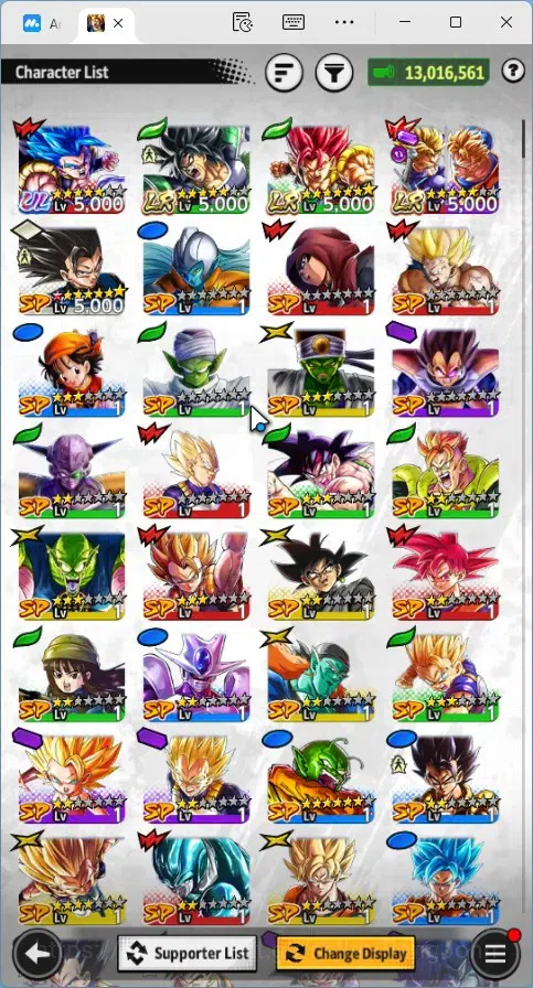 Dragon Ball Legends Accounts Global | Lvl 150|13M Total Power|14.8K CC|3 LR|1 U image 11