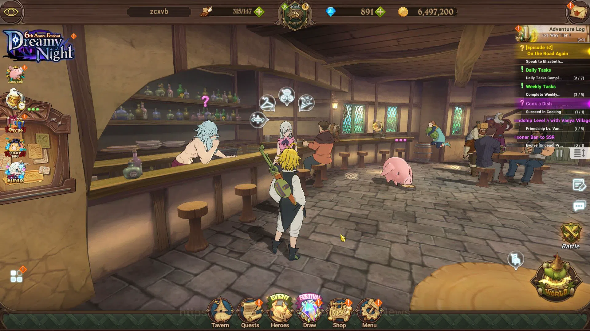 Global|784K CC|Starter Ch4|891 Dm|1 UR + Collab FF | Demon King Meliodas, Shinra Kusanabe, Tamaki Kotatsu |Code Only (SDS3829) The Seven Deadly Sins: Grand Cross Starter Global|784K CC|Starter Ch4|891 Dm|1 UR + Collab FF image 1