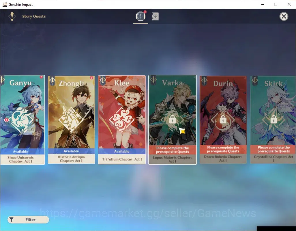 Genshin Impact Accounts ASIA|AR 45|3 Limited + 4 (*5Standard)|Durin,Flins, image 16