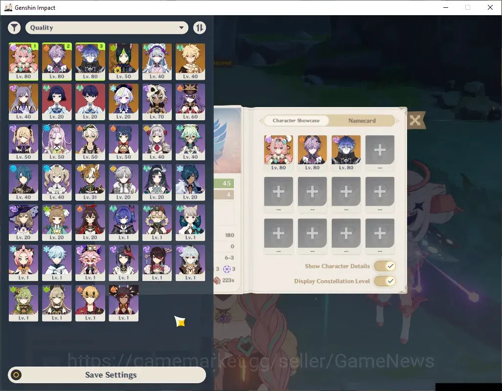 Genshin Impact Accounts ASIA|AR 45|3 Limited + 4 (*5Standard)|Durin,Flins, image 2