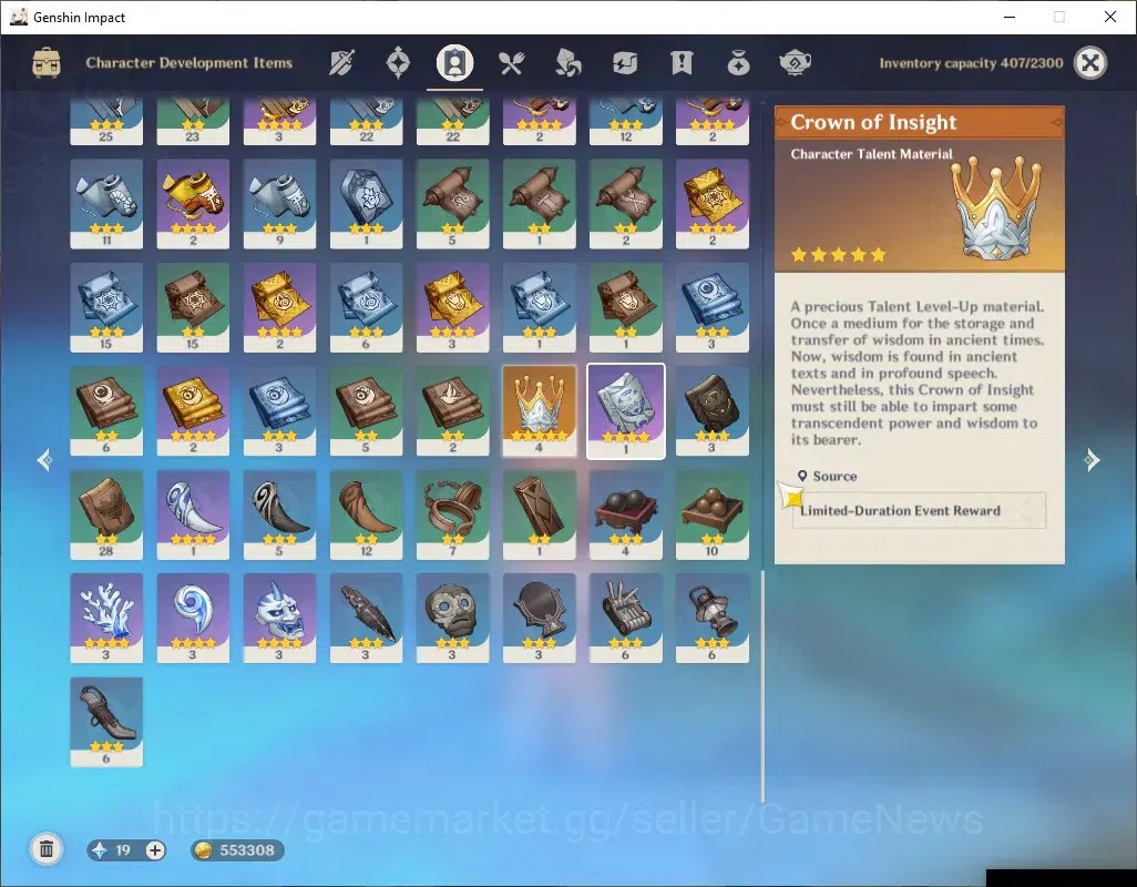 Genshin Impact Accounts ASIA|AR 45|3 Limited + 4 (*5Standard)|Durin,Flins, image 7