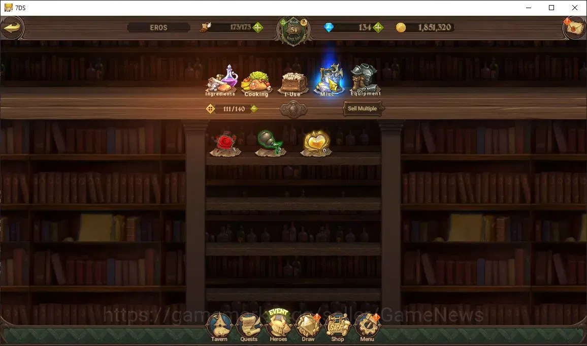 The Seven Deadly Sins: Grand Cross Accounts Global|3,2M CC|134 DM|3 LR+6 UR+Collab ReZero|Rein image 17