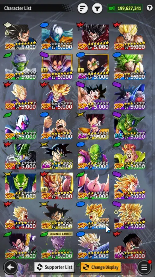 Dragon Ball Legends Accounts Android/IOS|Lvl 156|4.13M Total Power|851 CC|1 LR| image 10