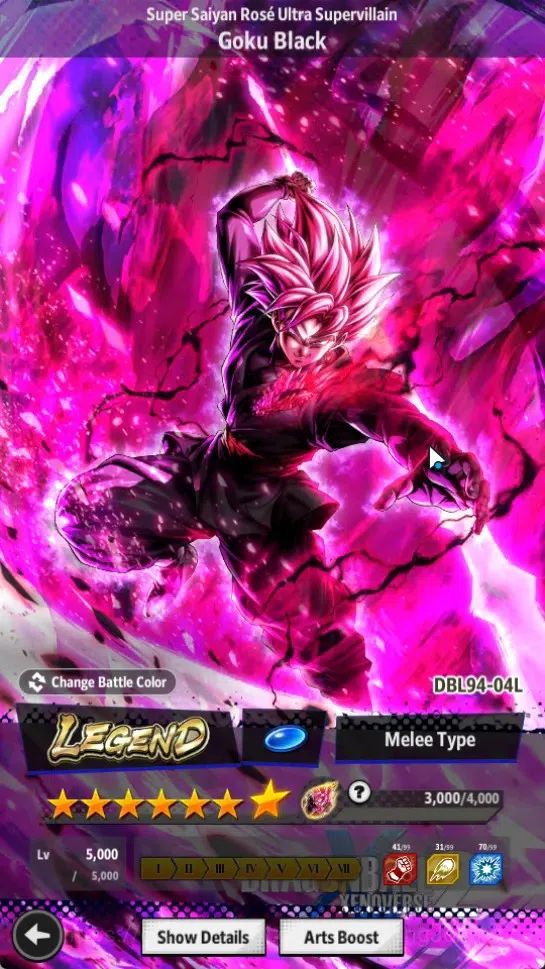 Dragon Ball Legends Accounts Android/IOS|Lvl 156|4.13M Total Power|851 CC|1 LR| image 4