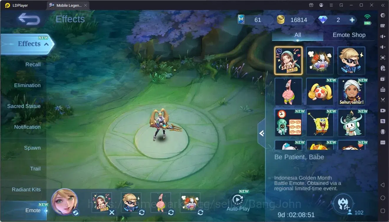 Mobile Legends: Bang Bang Accounts Global|Hero 102|Skin 170|Expert|KOF Karina,Granger image 6