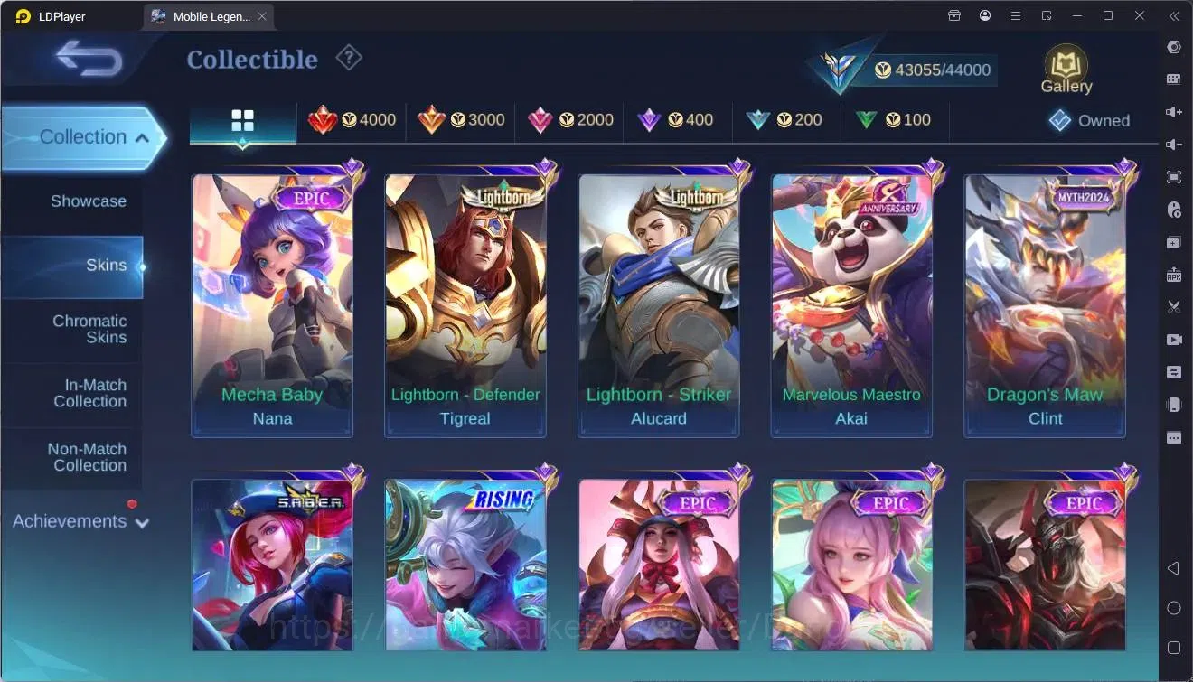 Mobile Legends: Bang Bang Accounts Global|Hero 102|Skin 170|Expert|KOF Karina,Granger image 8