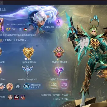 Mobile Legends: Bang Bang Collector Global|Hero 102|Skin 170|Expert|KOF Karina,Granger image 1