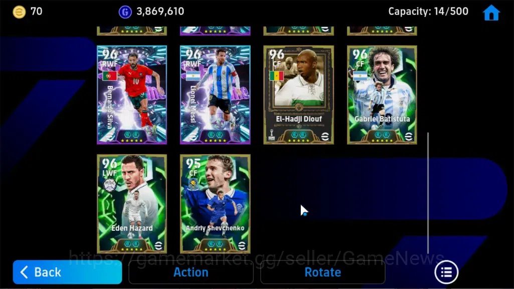 eFootball Accounts Android|Epic Roberto Carlos,Andres Iniesta,Dimitar image 8