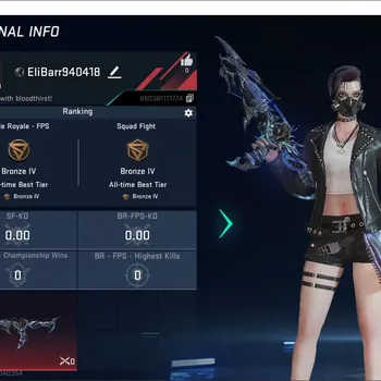 Blood Strike Accounts Others Asia|1 ETERNAL: Uzi-Star Chaser Lv2|2 LEGENDARY Chests|1 LEGENDARY Limited Music|Riname