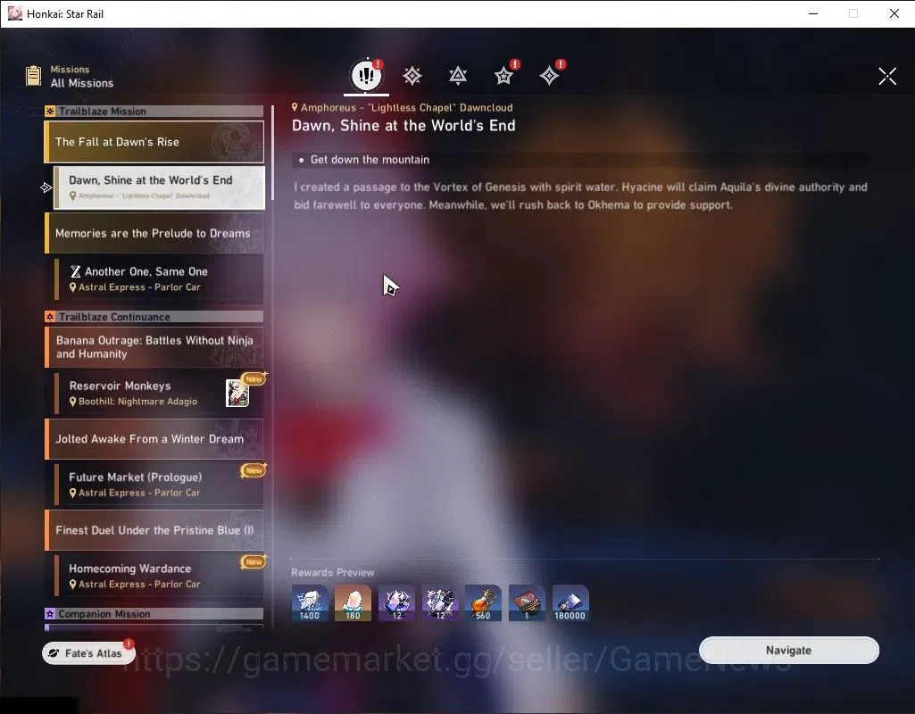 Honkai Star Rail Accounts Asia|TL 68|Free GI Endgame|17 Limited|[Mydei,Casto image 11