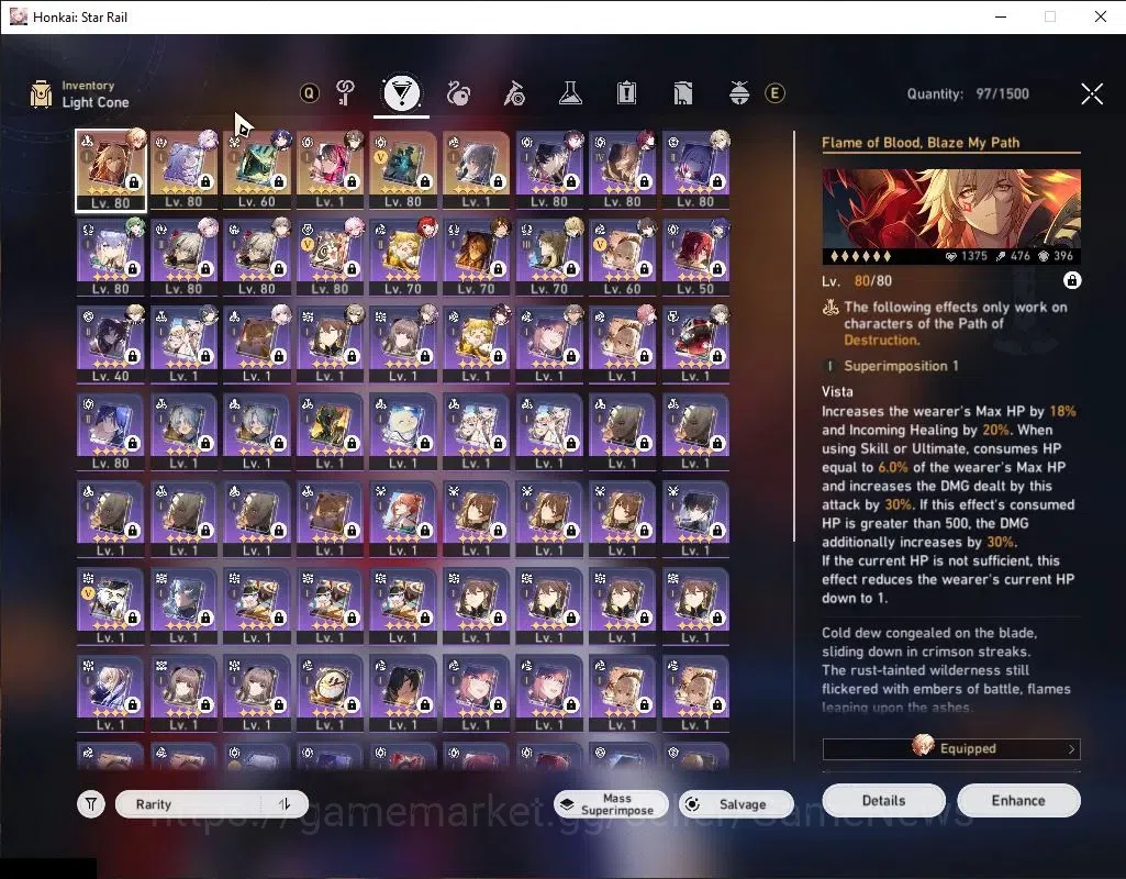 Honkai Star Rail Accounts Asia|TL 68|Free GI Endgame|17 Limited|[Mydei,Casto image 5