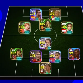eFootball Accounts Legends & Iconic Players COLECTIVE 3174+ | NEW CARD F TORRES x P SCHOLES x H DIOUF x TOTTI,CHEAPEST
