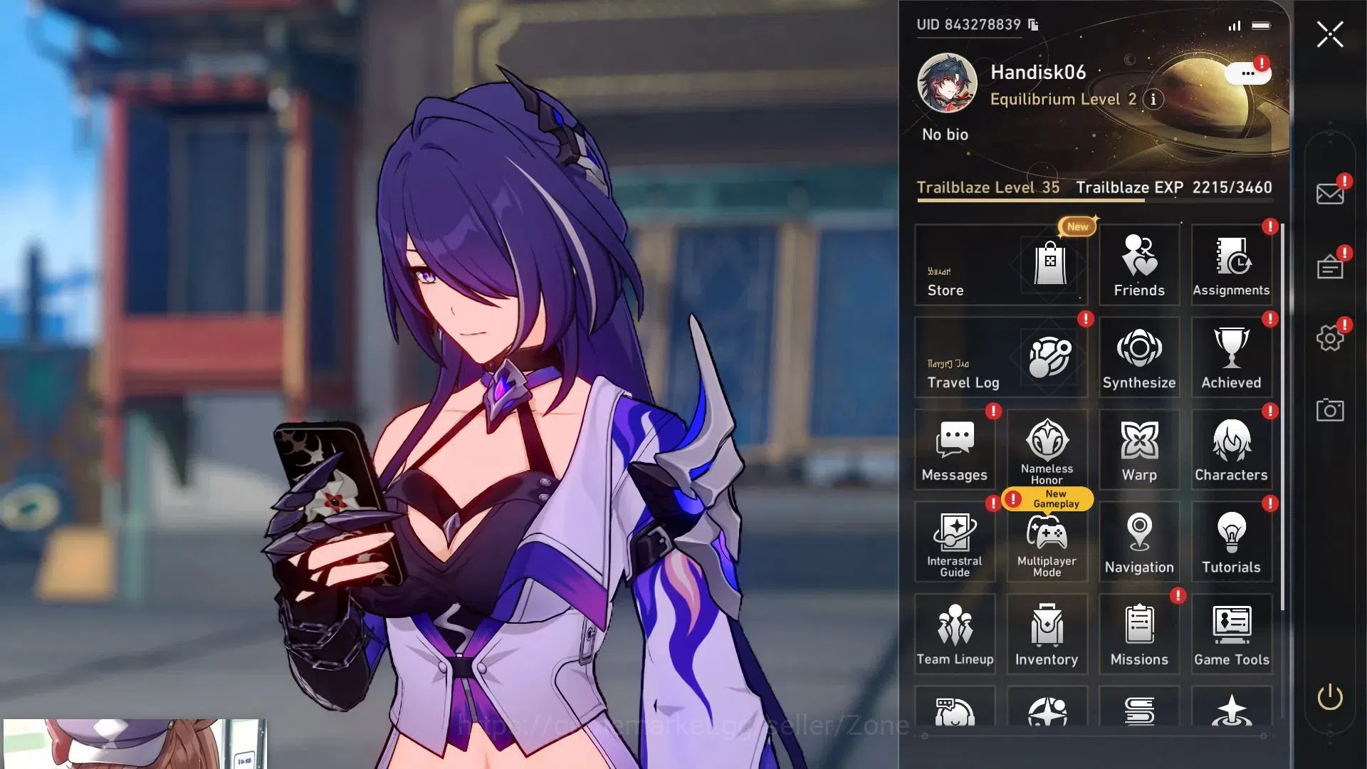 Honkai Star Rail Accounts ASIA|TL35|6(*5Char) incl Acheron L50|6(*5LC) incl  image 18