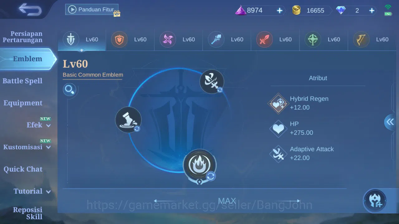 Mobile Legends: Bang Bang Accounts GLOBAL Hero 100 Skin 181 Luckybox Saber Ruby Karri image 10