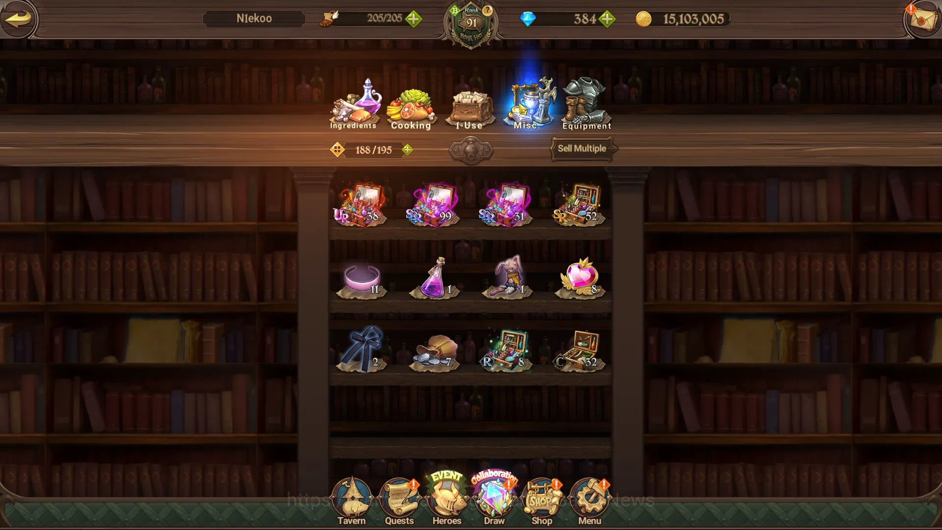 The Seven Deadly Sins: Grand Cross Accounts Midgame Asia|3M CC|384 DM|1 LR+4 UR+Collab Overlord,Konosuba|HK 15