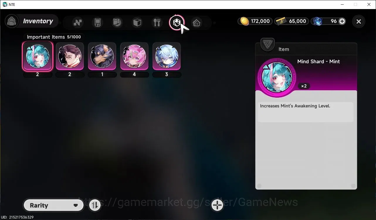 Neverness to Everness Accounts Global EU |HL 3| 3 SSR Hathor, Daffodill, Fadia +L image 9