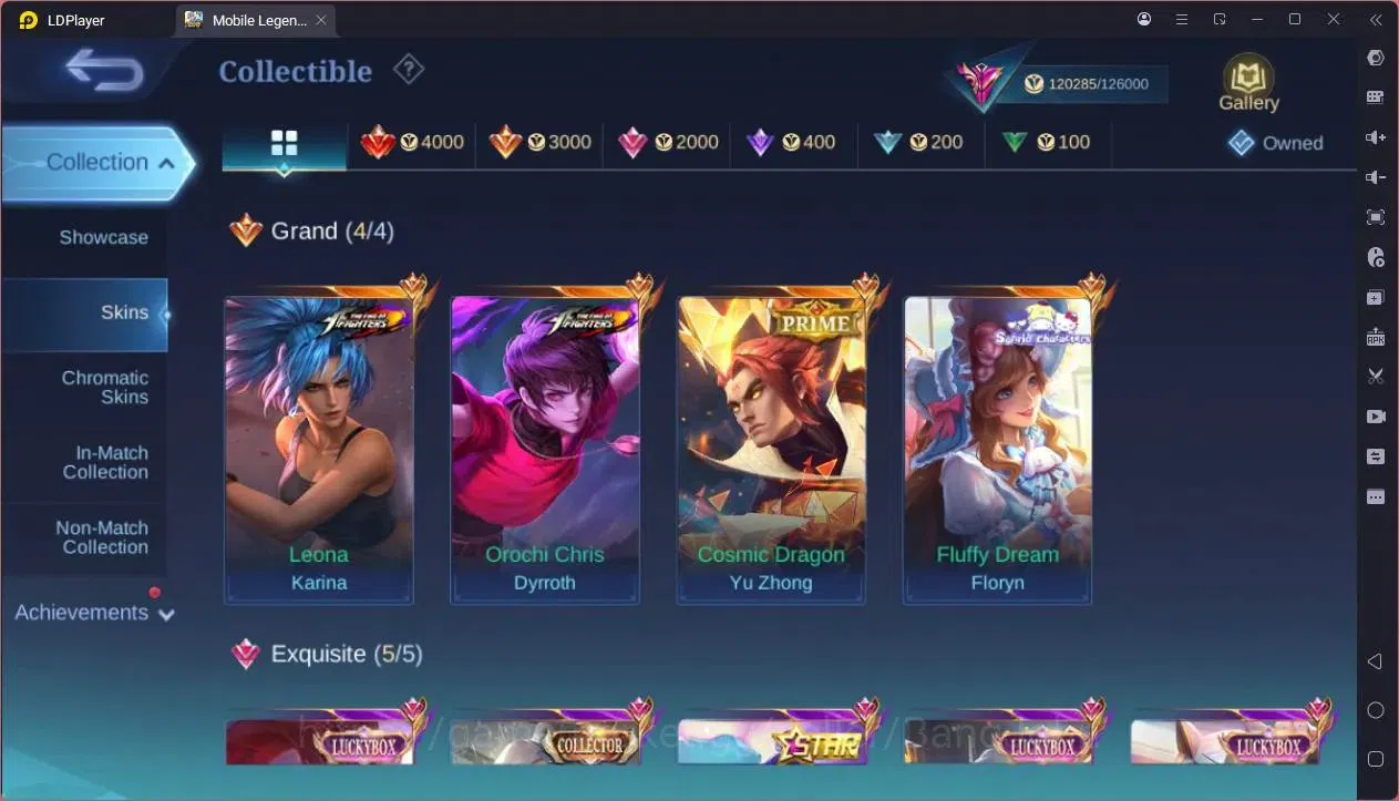 Mobile Legends: Bang Bang Accounts GLOBAL Hero 132 Skin 452 |Legend Franco|KOF Dyrrot image 16
