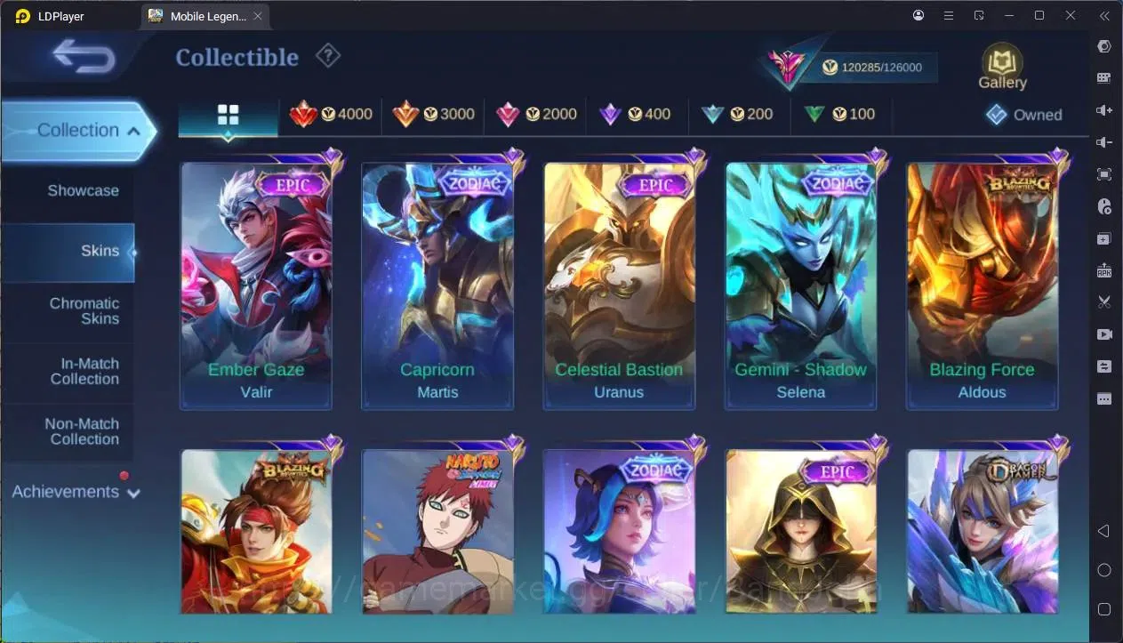 Mobile Legends: Bang Bang Accounts GLOBAL Hero 132 Skin 452 |Legend Franco|KOF Dyrrot image 6