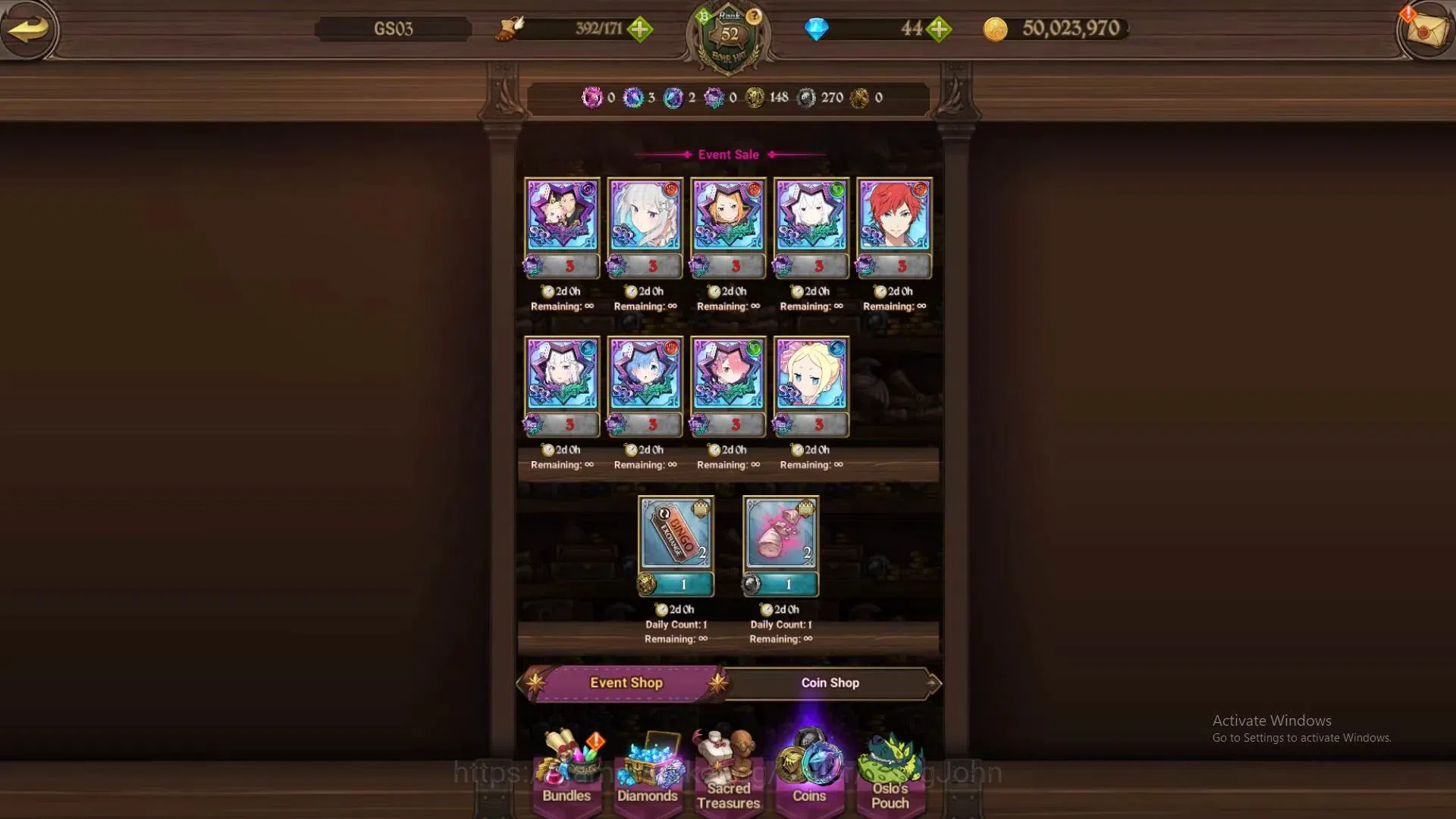 The Seven Deadly Sins: Grand Cross Accounts Global |1,7m CC|1LR + 1UR +CollabReZero&FireFroce| image 10