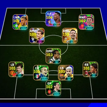 eFootball Accounts Meta Player EFB MOBILE [TS 3209] | RARE BIG TIME ARAUJO & MESSI,SHOWTIME RONALDO,6 PREMIUM PACK