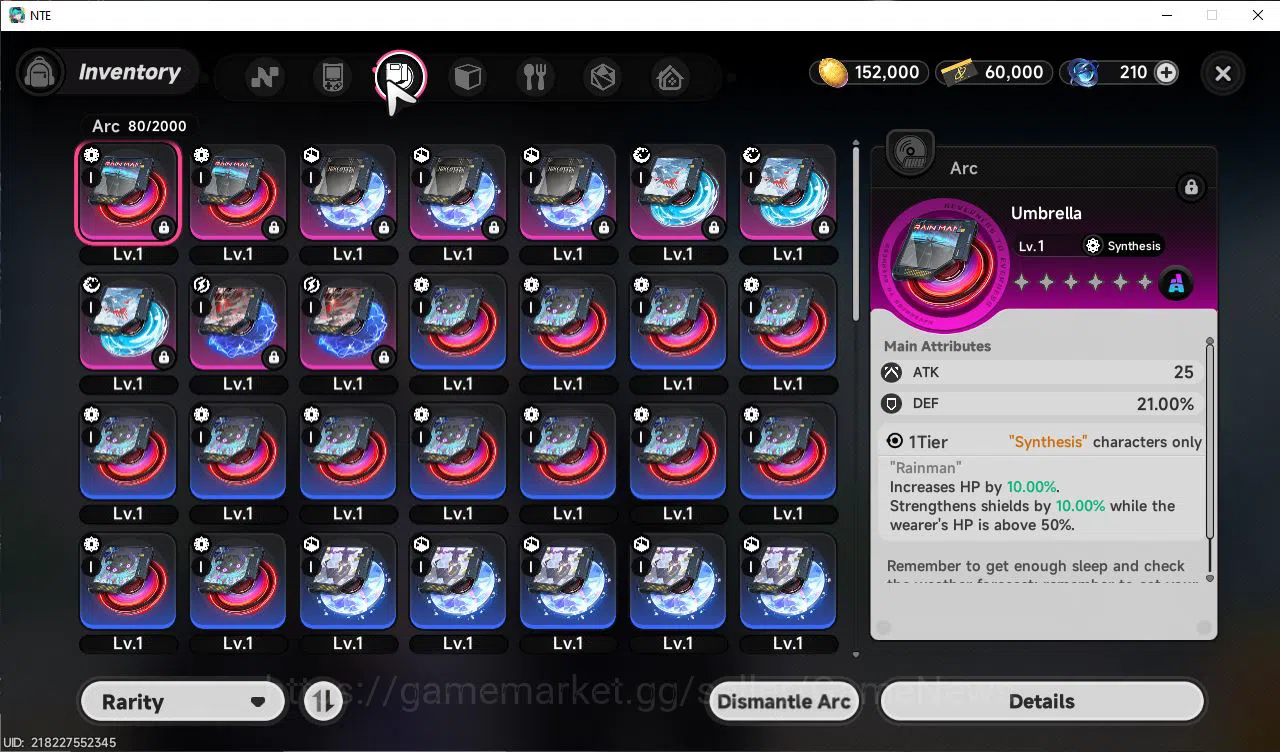 Neverness to Everness Accounts GLOBAL EU |HL 3| 2 SSR Limited Nanally, Sakiri |5  image 6