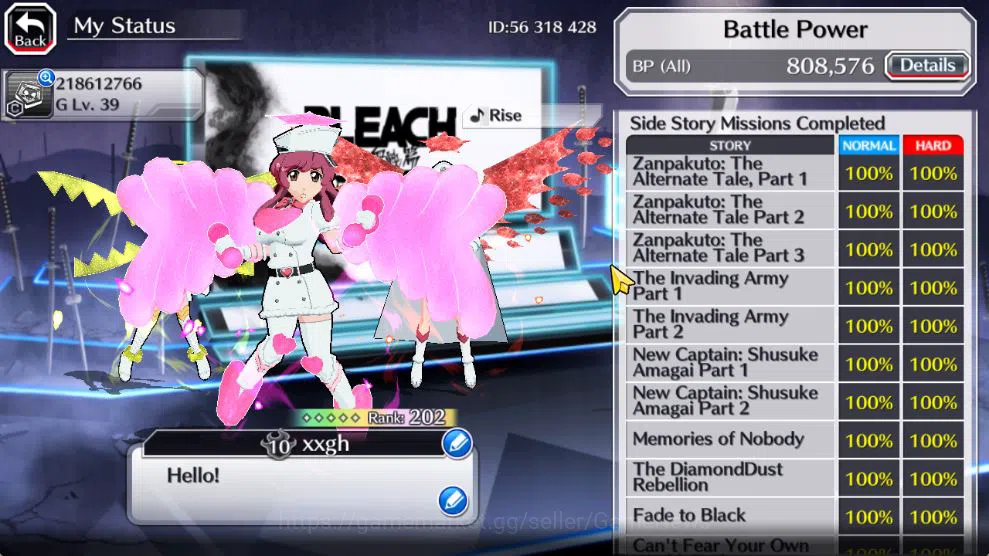 Bleach: Brave Souls Accounts [GBL]53K Orb|TYBW26[Bambietta,Meninas,Liltotto],10 image 5