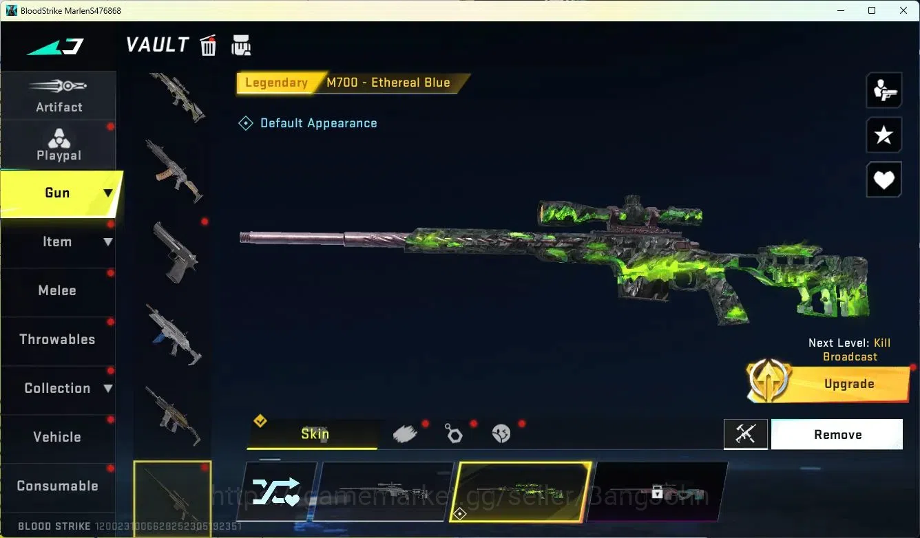 Blood Strike Accounts ASIA | |1 TOKYO REVENGERS|2 BLEACH Striker|1 EVANG image 5