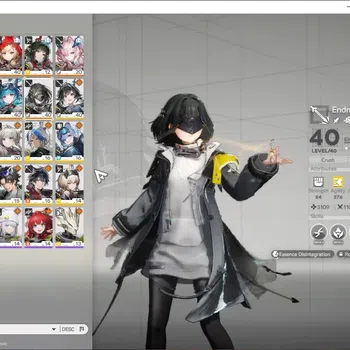 Arknights: Endfield Accounts Asia|Lv55|7 SSR(4 Limited)+12(*6Weapon)|(Rossi,ZFangyi+Sign)Mi Fu,Yvonne|7k Oro|1 Char