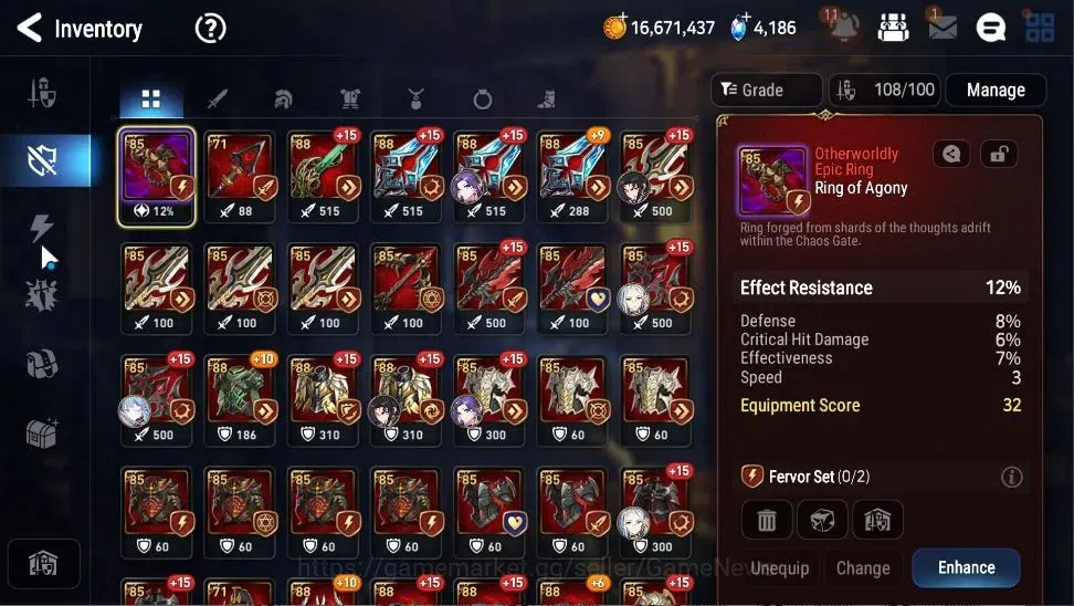 Epic Seven Accounts GLOBALUnVerif|7 ML(Boss Arunka,Belian,Faithless Li image 16