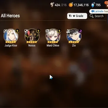 Epic Seven Accounts High-End GLOBAL UnVerif|NewEra| 4 ML (Notos,Zio,Maid Chloe,Etc)+Estelle,A Ludwig,Lidica,Etc|55K