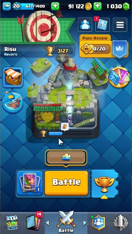 Clash Royale Accounts High-End Lv 20|Trophy 3127|KTL 8|1030 Gem 2 WS|Limited Skin|Card 54|1 Hero 1 Evo 16 Epic 20 Rare 21 1