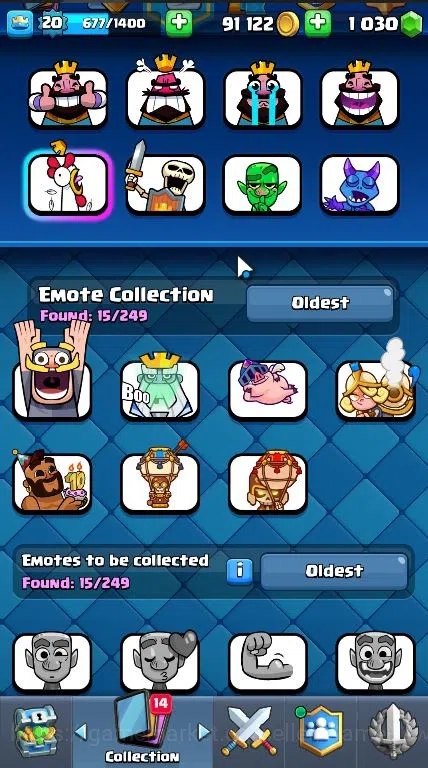Clash Royale Accounts High-End Lv 20|Trophy 3127|KTL 8|1030 Gem 2 WS|Limited Skin|Card 54|1 Hero 1 Evo 16 Epic 20 Rare 21 7