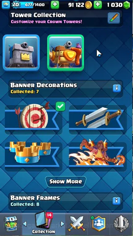 Clash Royale Accounts High-End Lv 20|Trophy 3127|KTL 8|1030 Gem 2 WS|Limited Skin|Card 54|1 Hero 1 Evo 16 Epic 20 Rare 21 8