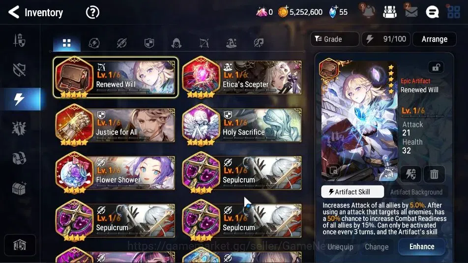 Epic Seven Accounts GLOBAL UnVerif|New Era|2 ML (Rhiana&Luciel,Eternal image 14