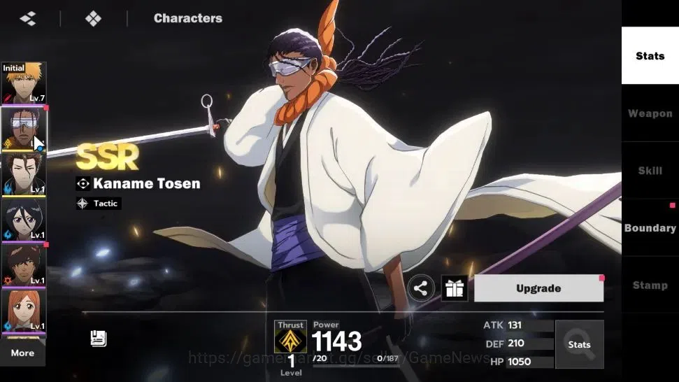 BLEACH: Soul Resonance Accounts Crunchyroll NA |Fresh Starter LV 3|2 SSR Sosuke Ai image 3