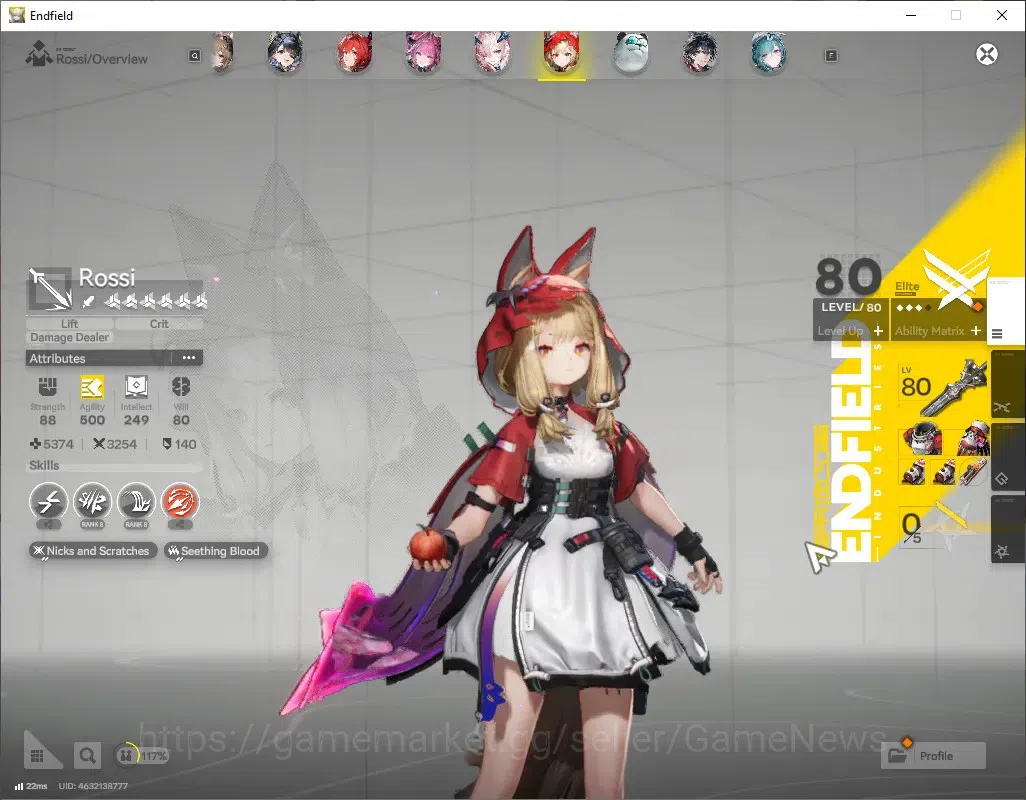 Arknights: Endfield Accounts ASIA|Lv 60|11 SSR (7 13