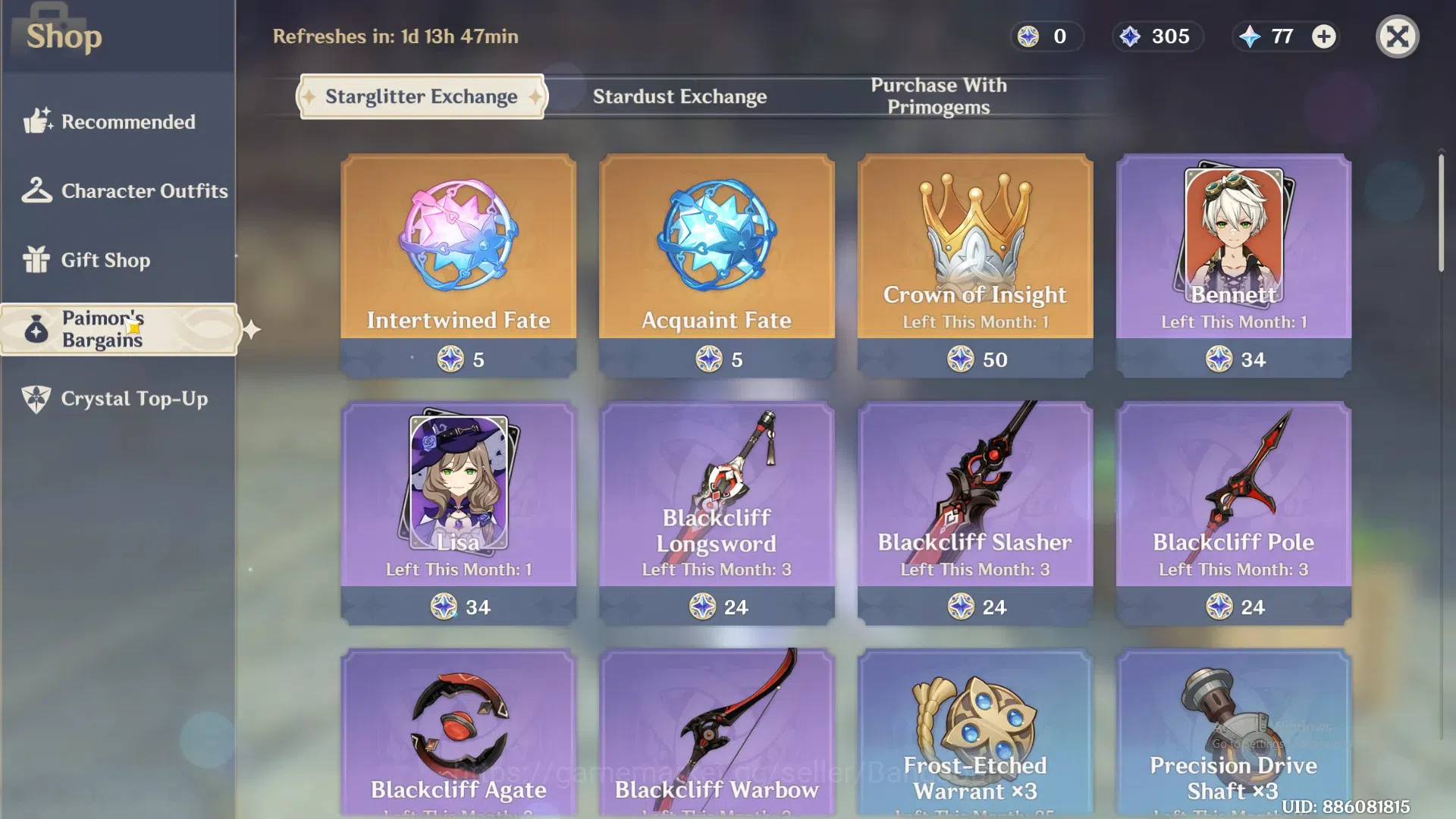Genshin Impact Accounts ASIA | AR 55|3 Limited 5* char (Nahida,Kazuha,Skir image 2