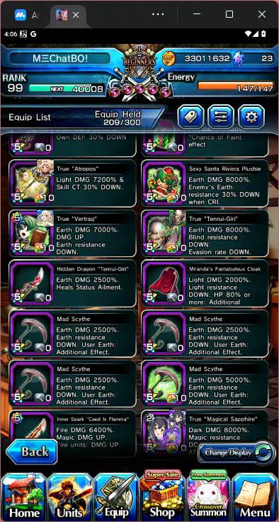 Grand Summoners Accounts GLOBAL|19 Ascend|Houka InumataTW,Shirou Emiya TW,S image 6