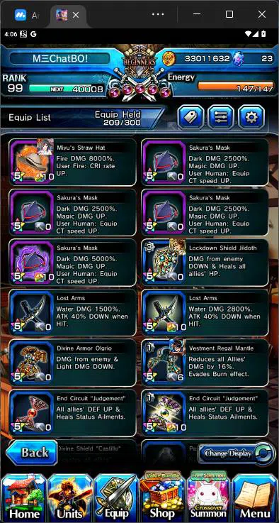 Grand Summoners Accounts GLOBAL|19 Ascend|Houka InumataTW,Shirou Emiya TW,S image 7