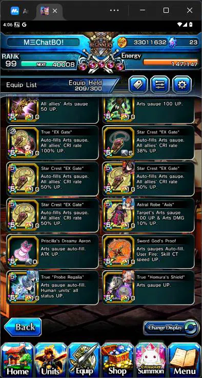 Grand Summoners Accounts GLOBAL|19 Ascend|Houka InumataTW,Shirou Emiya TW,S image 9