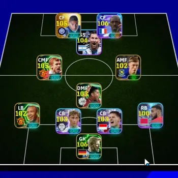 eFootball Accounts Legends & Iconic Players Android|Power 3190|BigTime Old Roberto Carlos|18 Epic Adriano,Oliver Kahn,Paul