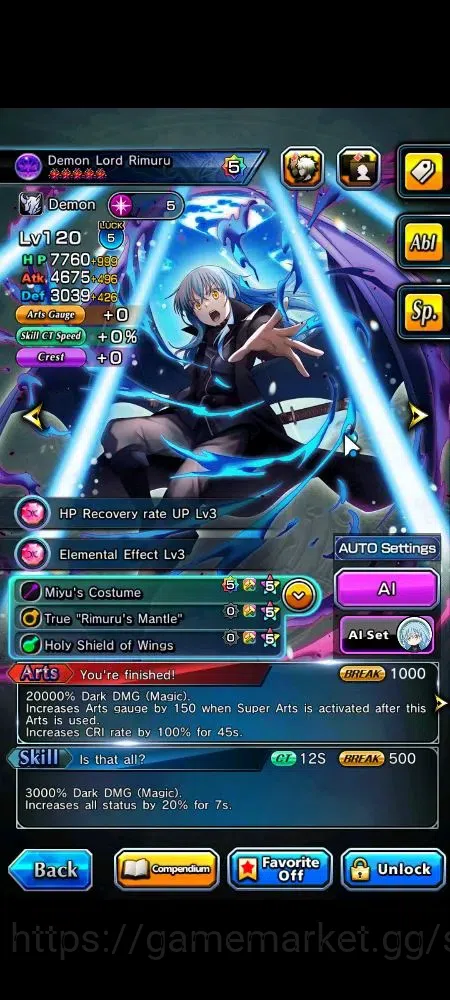 Grand Summoners Accounts Global|Rank 110|23 Ascend+6 TW|[LM Isliid,War Hero image 12