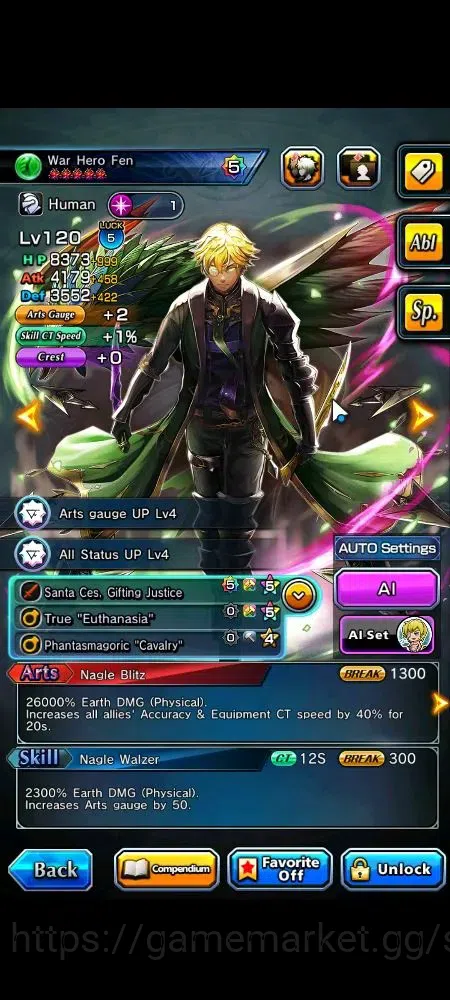 Grand Summoners Accounts Global|Rank 110|23 Ascend+6 TW|[LM Isliid,War Hero image 6
