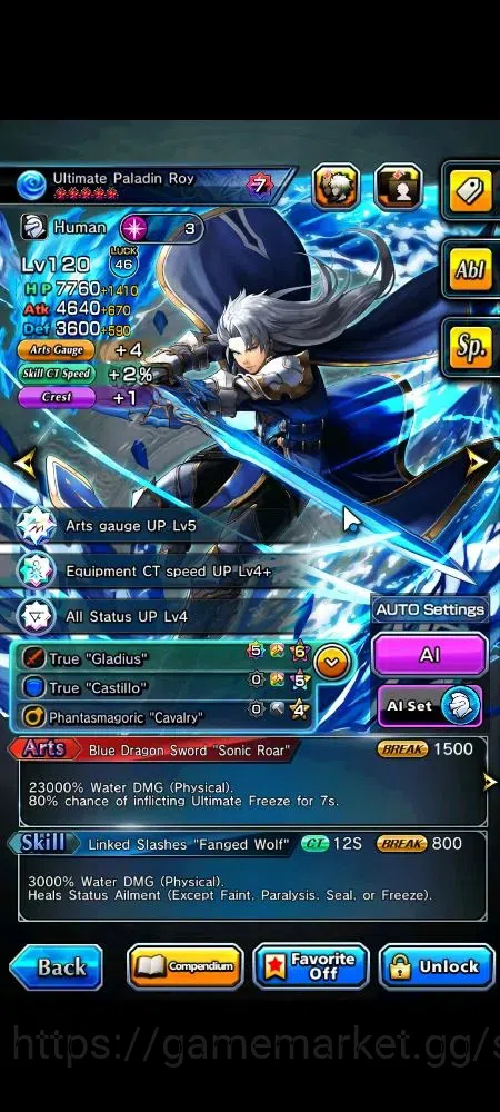Grand Summoners Accounts Global|Rank 110|23 Ascend+6 TW|[LM Isliid,War Hero image 7