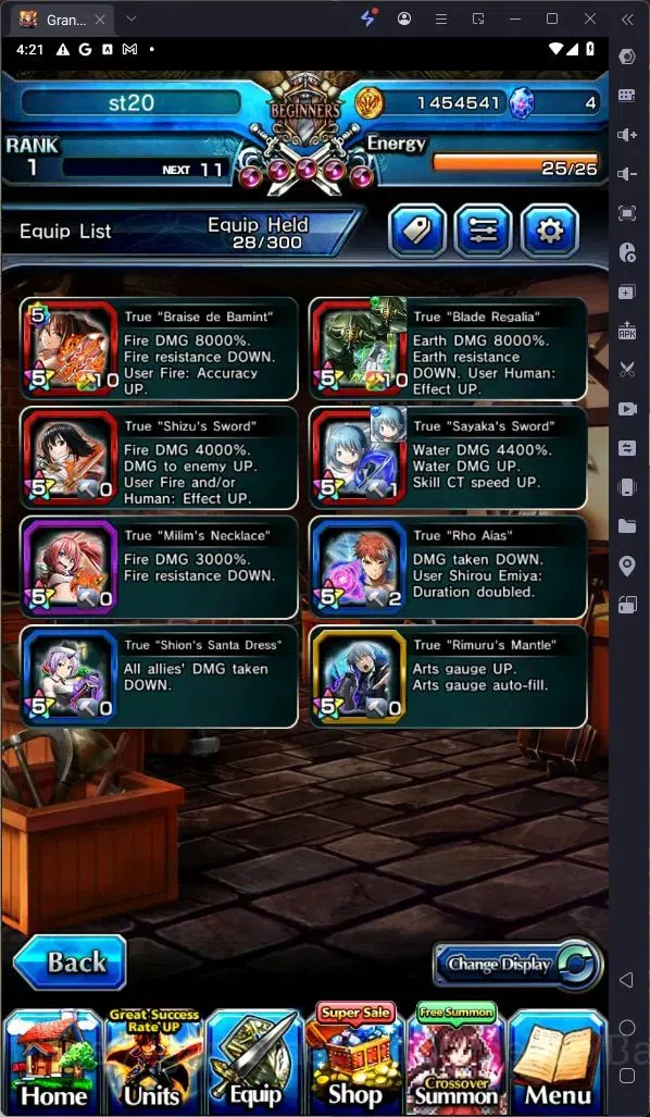 Grand Summoners Accounts Global | Rank 1 |Summer Miyu, Shirou Emiya,Sayaka  image 3