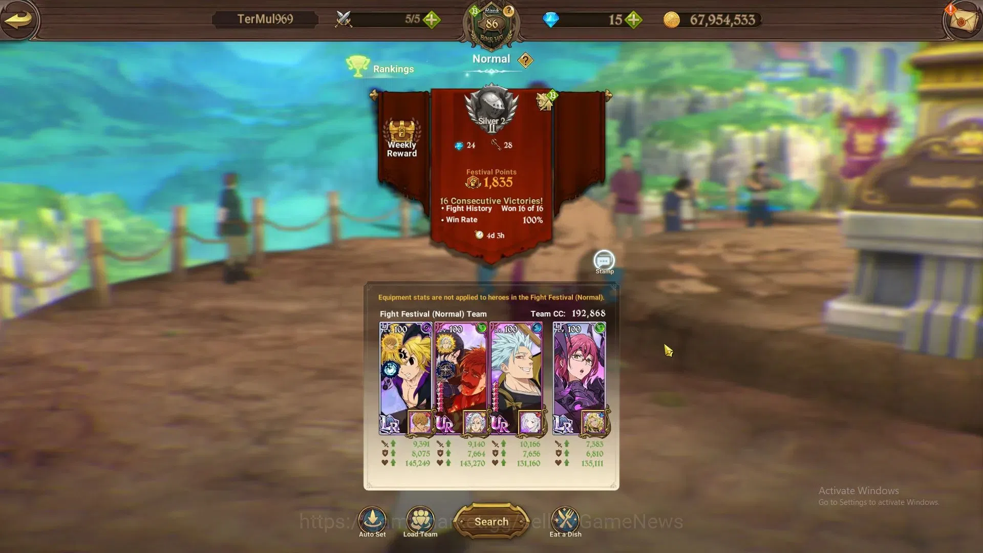 The Seven Deadly Sins: Grand Cross Accounts GLOBAL|5,3M CC|1 LS,15 Dm+Collab[ReZERO,FF]|7 LR+8 image 15