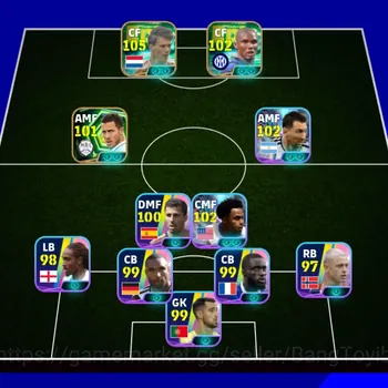 eFootball Accounts Legends & Iconic Players Van Basten dan kawan kawan
