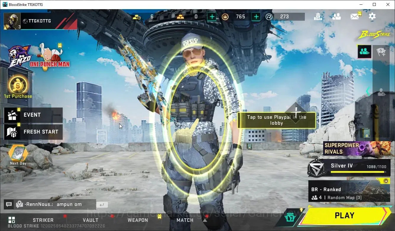 Blood Strike Accounts Others ASIA|ETERNAL BIZON-Seraph + 3 Legendary M4A1,MP5,SVD|NetEase|Check SS|BLS5408 1